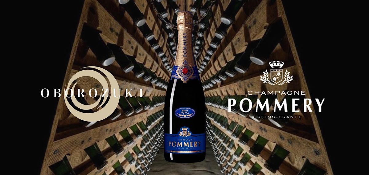 Oborozuki x Maison Pommery Champagne Dinner with Madame Nathalie Vranken