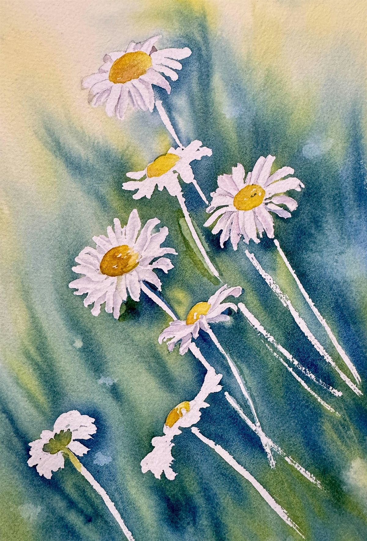 Wine & Daisies Paint and Sip