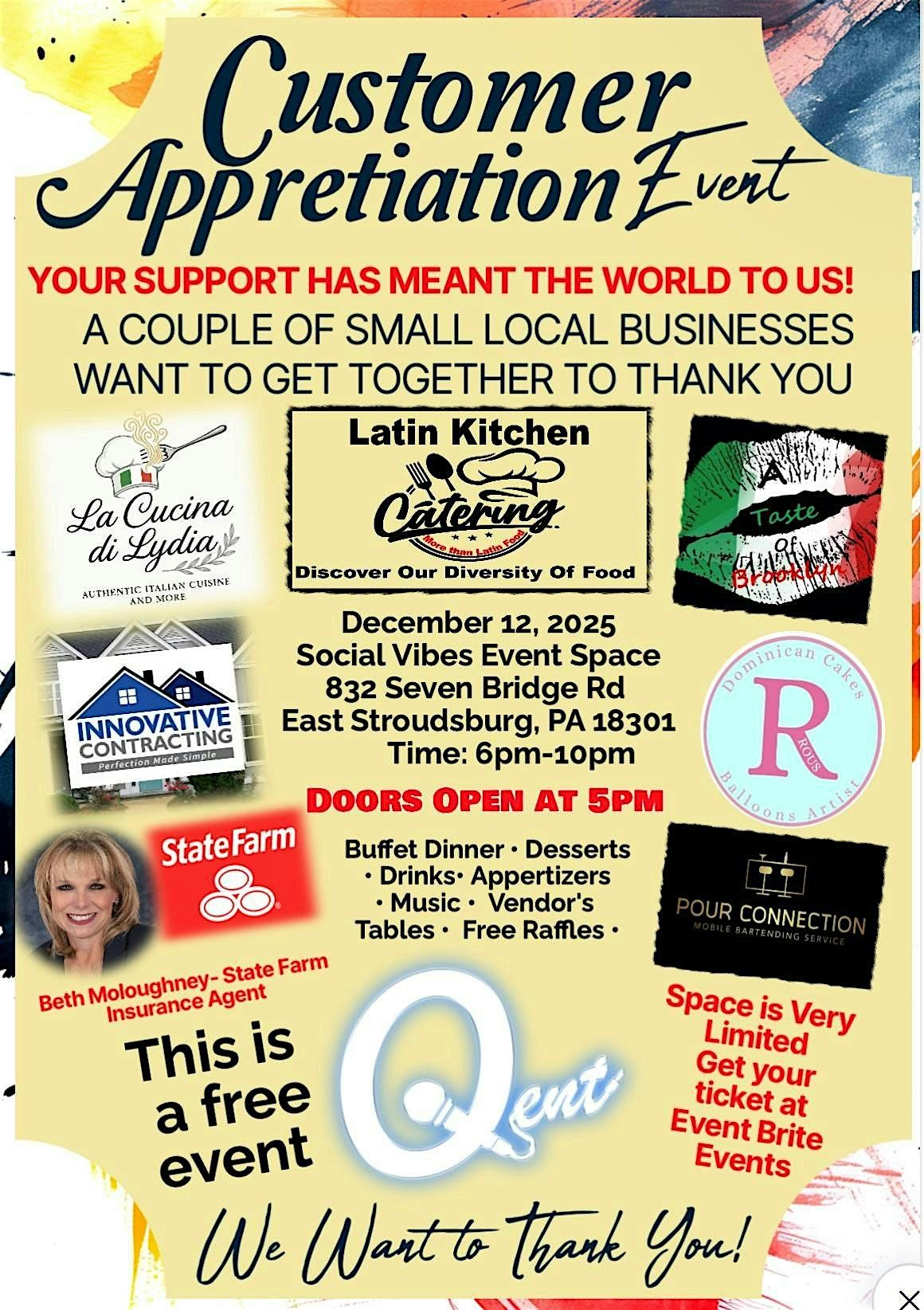 Customer Appreciation Event