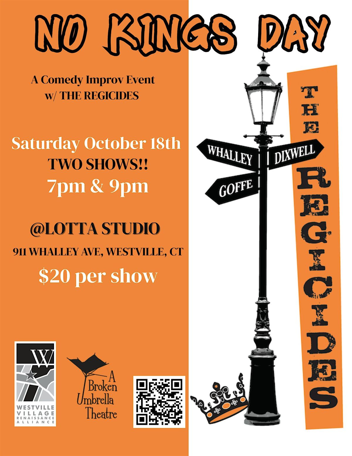 The Regicides Comedy Improv - Late Show