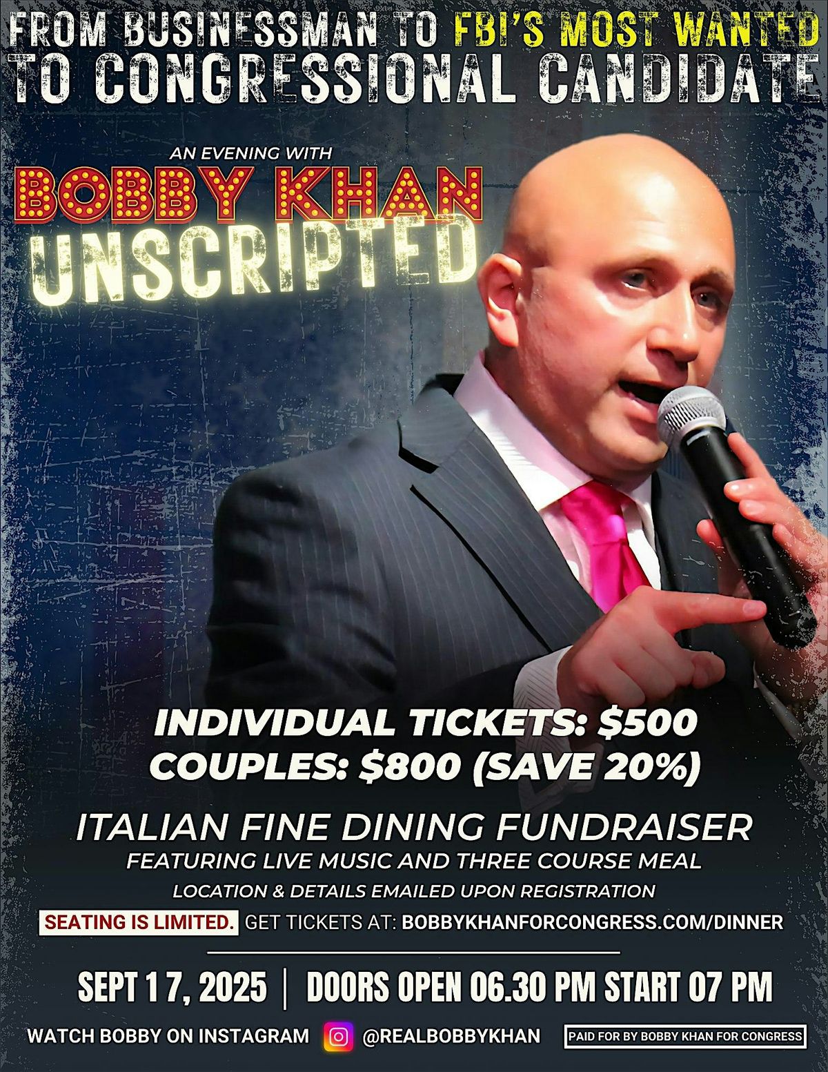 Bobby Khan Unscripted