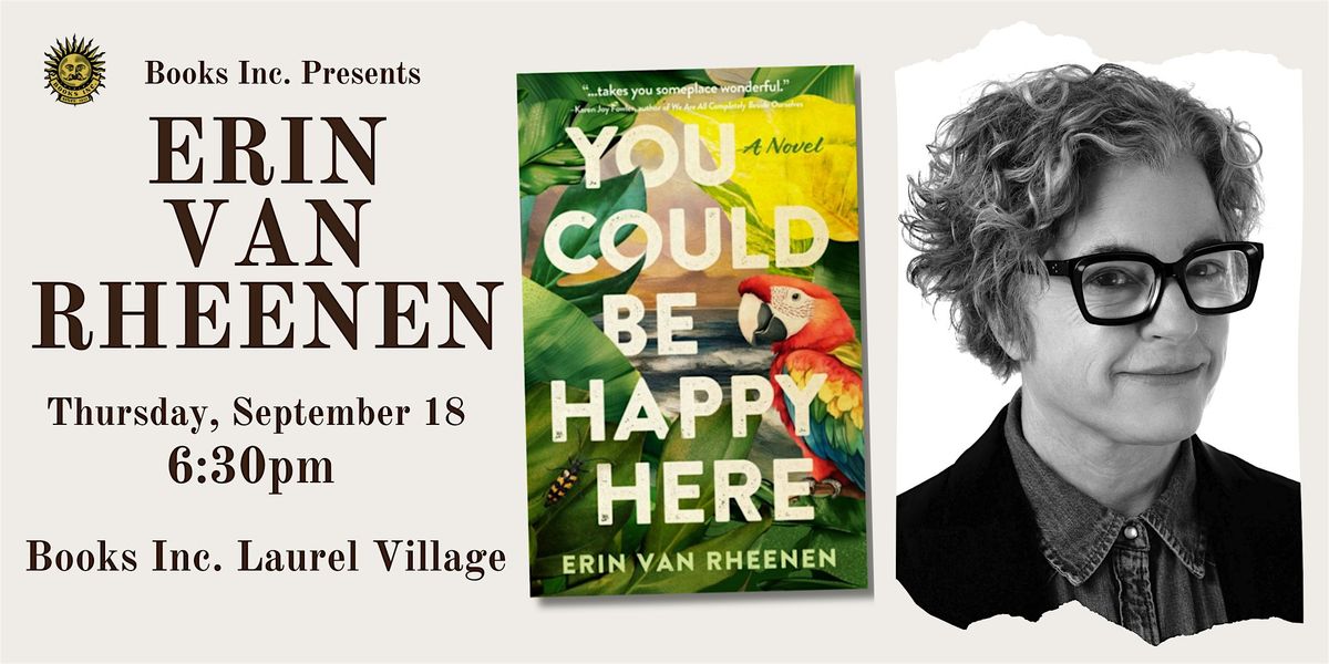 ERIN VAN RHEENEN at Books Inc. Laurel Village