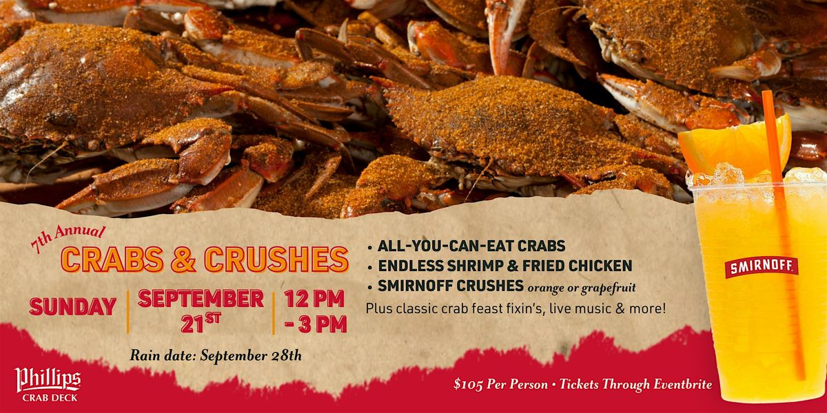Crabs and Crushes Celebration - September 2025