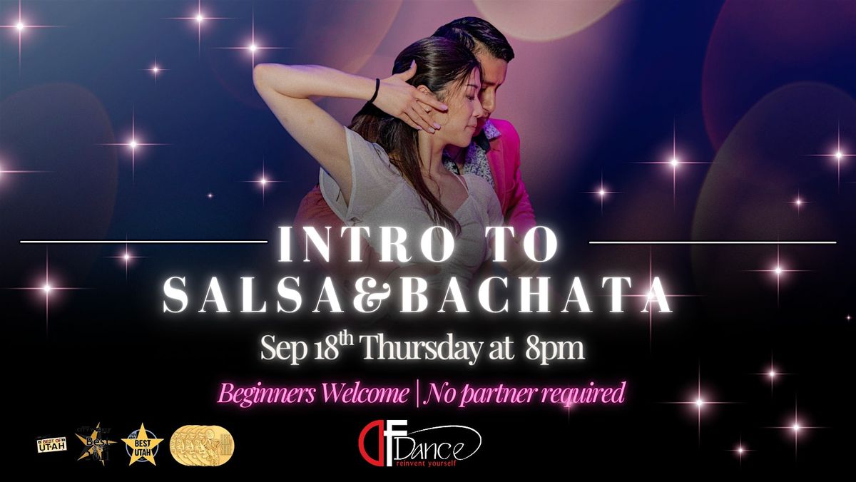 Dance your First Salsa & Bachata! No partner needed:) Beginners welcome!