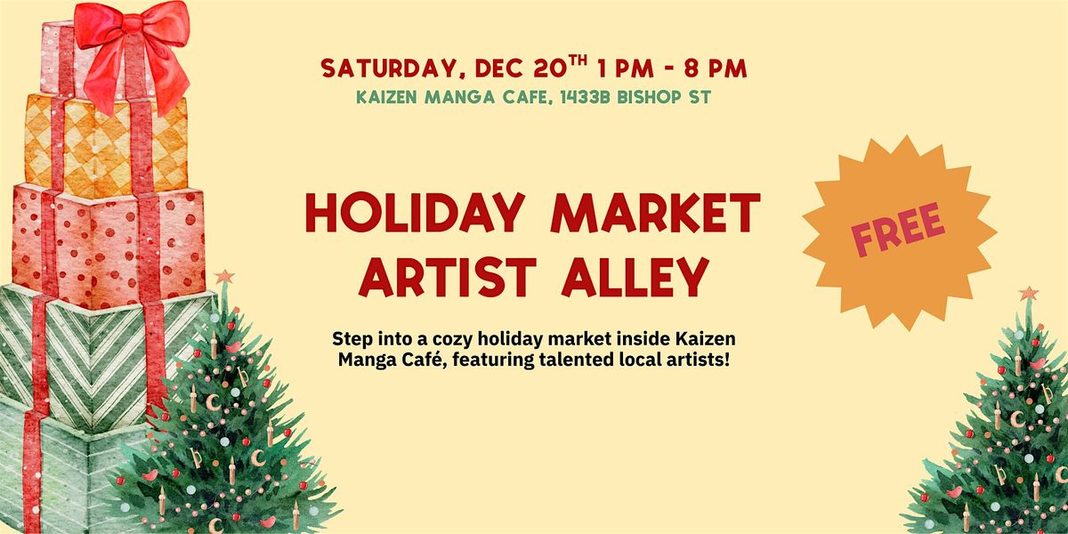 Kaizen Night Market - Artist Alley