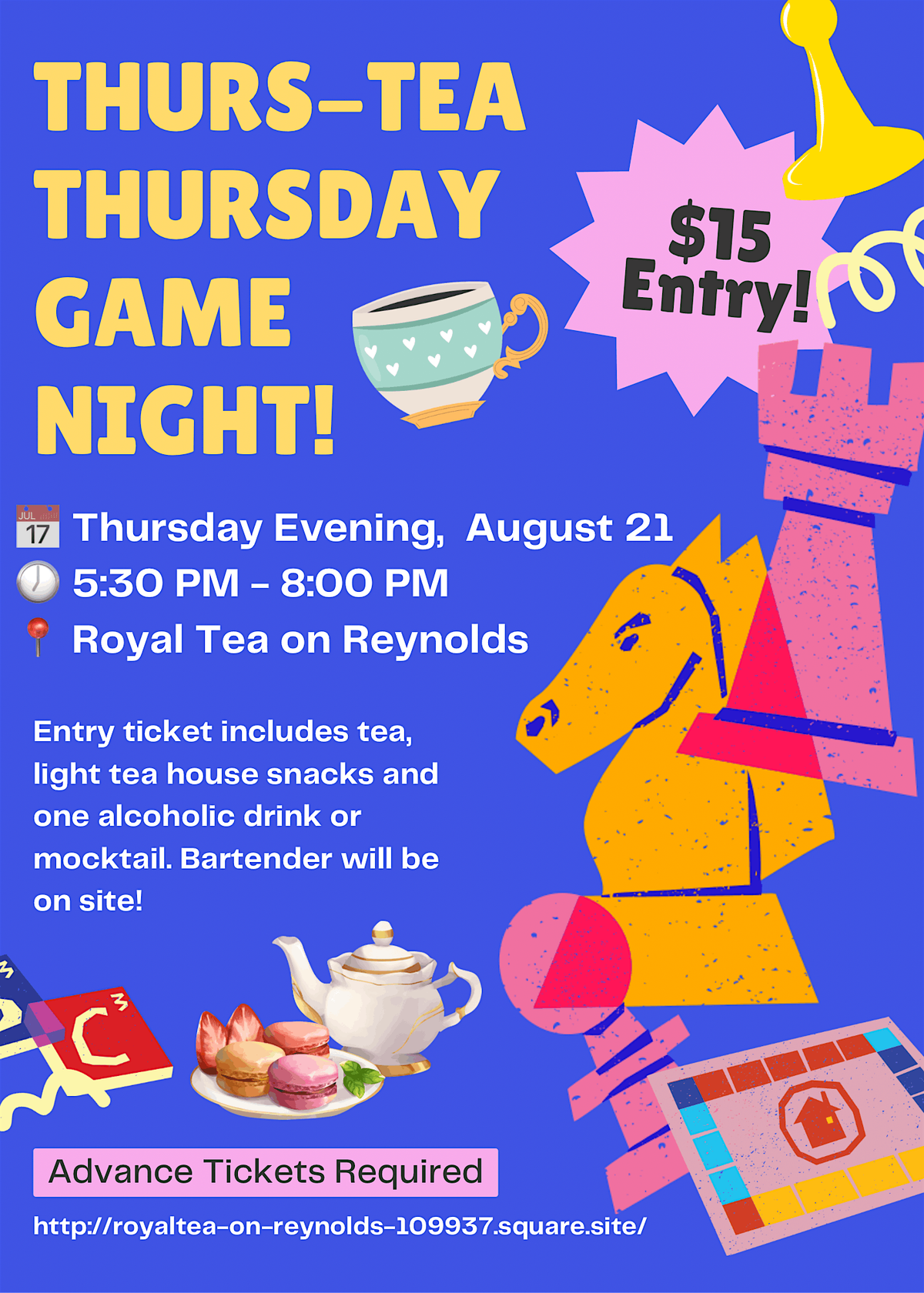 Thurs-Tea Thursday Game Night