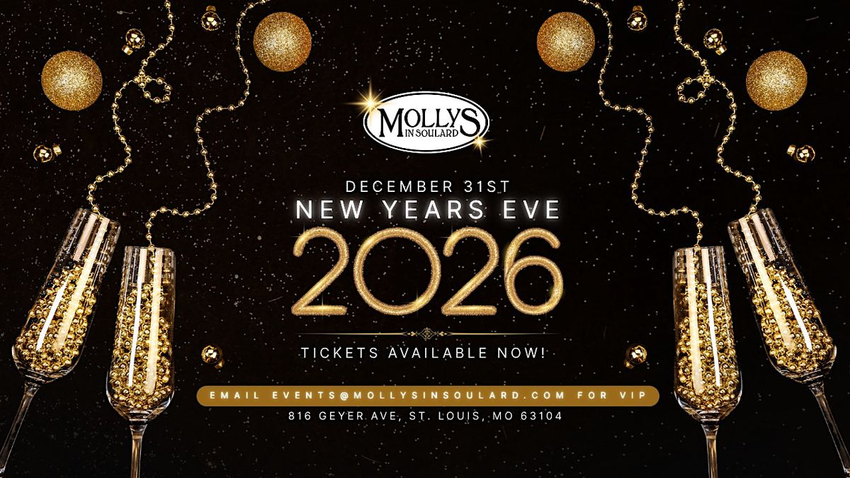 NYE 2026 at Molly's in Soulard