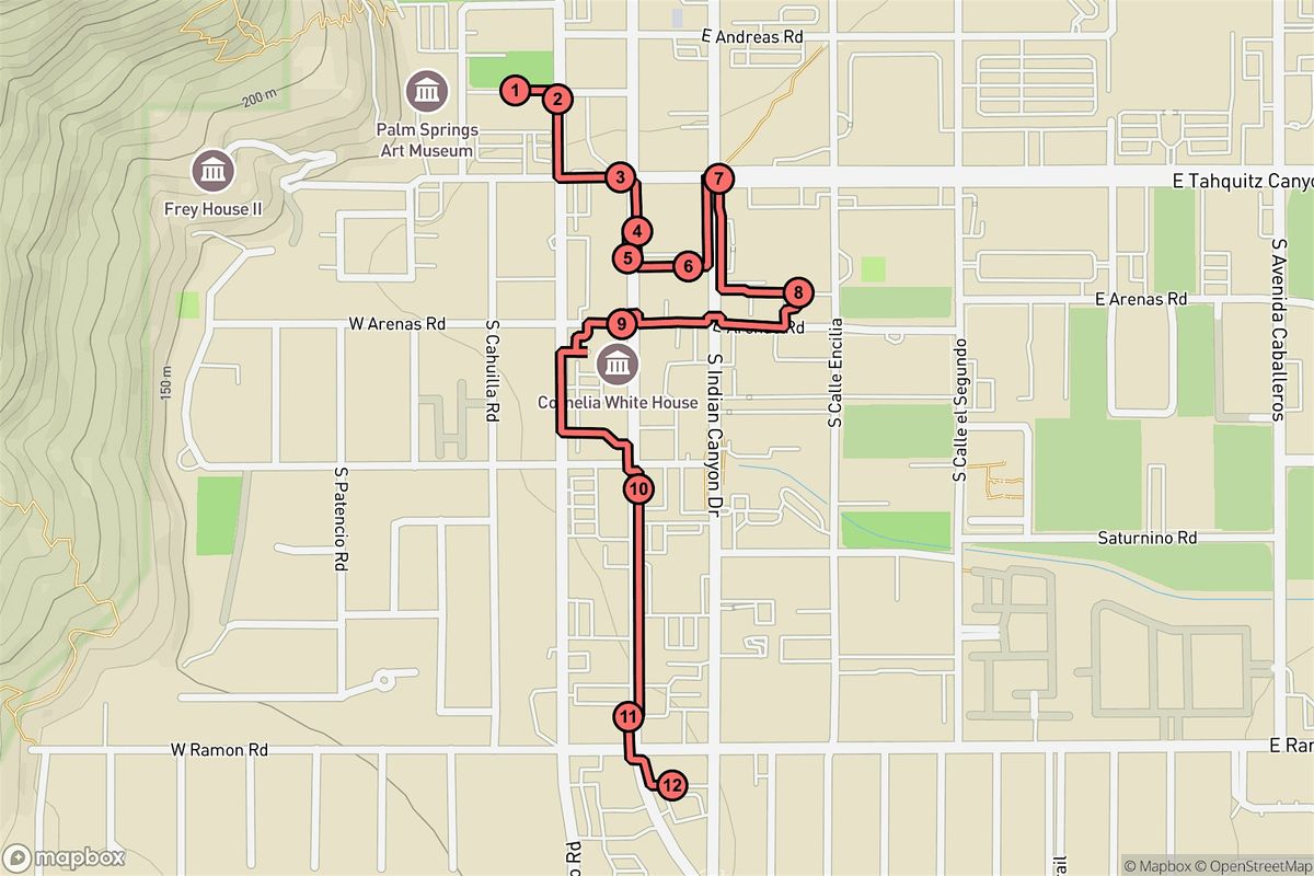 Palm Springs Audio Tour: Stars, Sculptures & Stories of Downtown