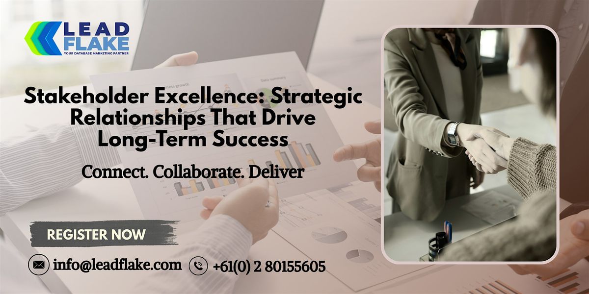 Stakeholder Engagement Strategies for Success - Workshop in Shah Alam