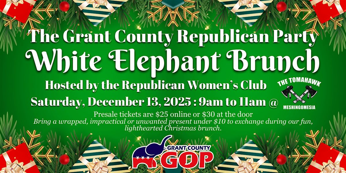 Grant CO GOP White Elephant Brunch
