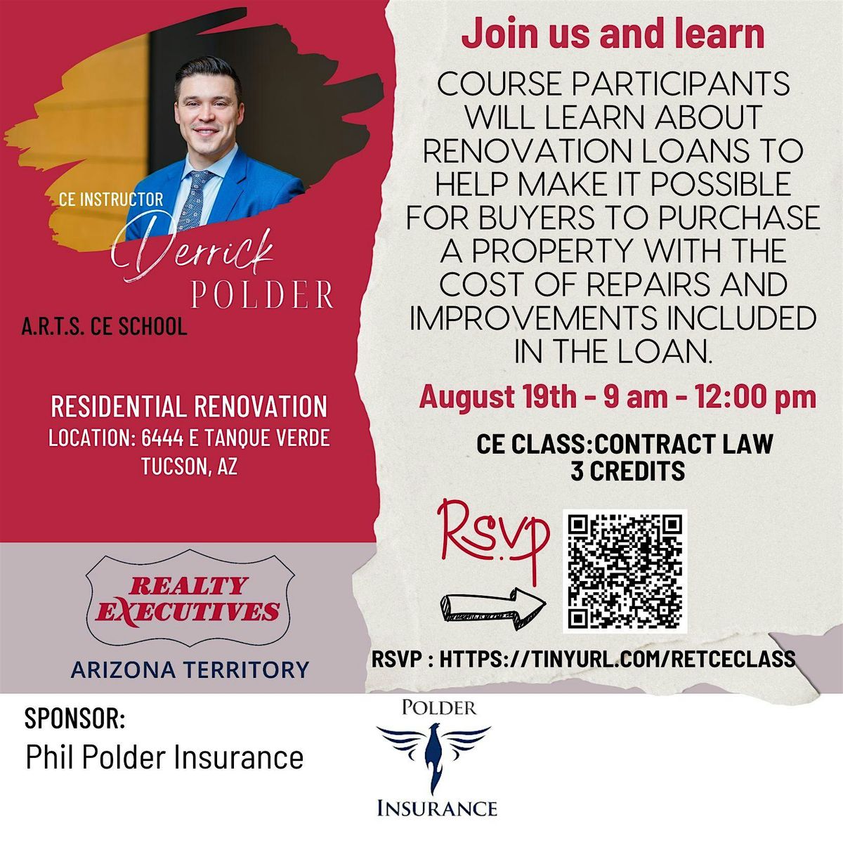 RESIDENTIAL RENOVATION CE Class