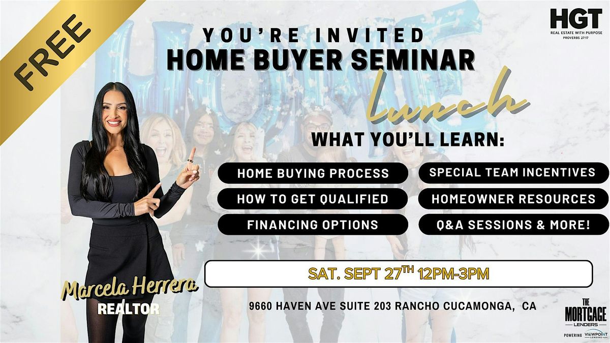 FREE HOMEBUYER LUNCHEON