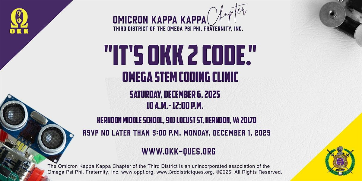 OKK Ques STEM Coding Clinic