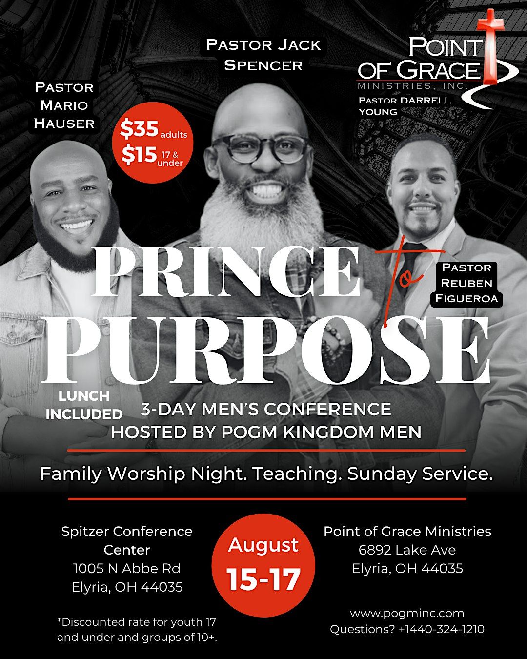 Prince to Purpose: A Kingdom Men\u2019s Conference