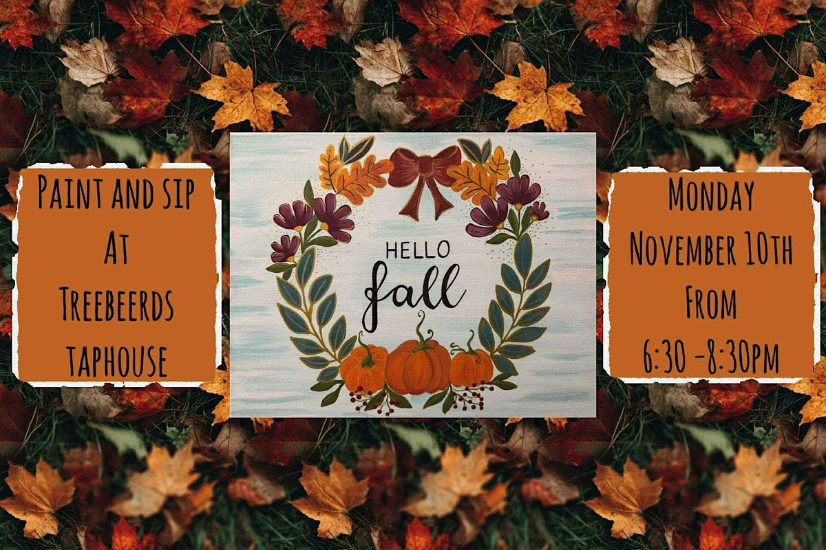 Paint and Sip At Treebeerd's Taphouse