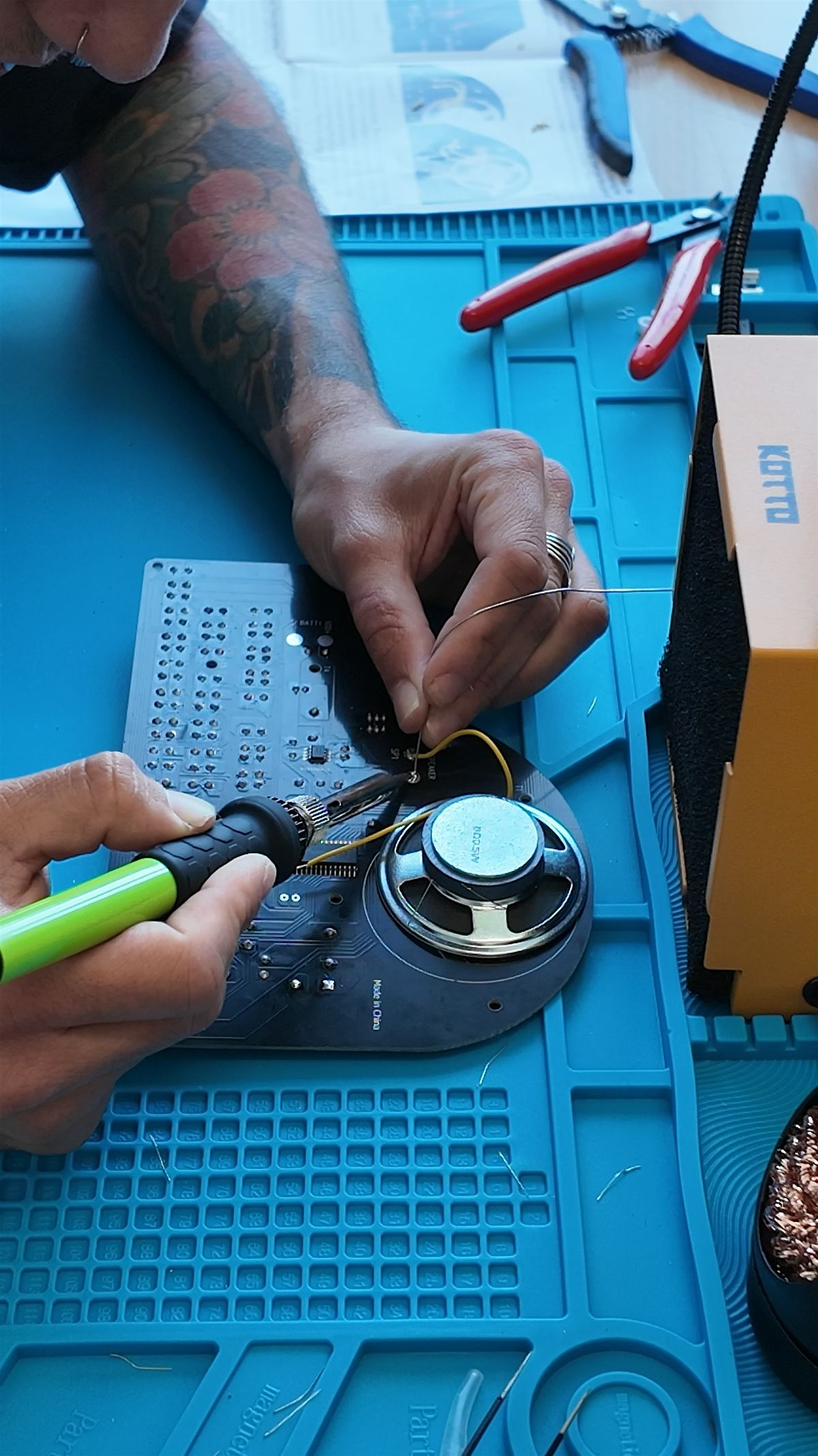 Shop Class:  Learn Electronics and Solder a Playable Mini Piano