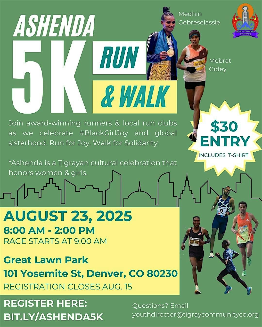 Ashenda #blackgirljoy 5K Run & Walk