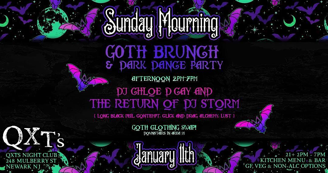 SUNDAY MOURNING: Goth Brunch & Dark Dance Party