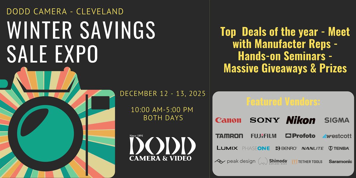 Dodd Camera Winter Savings Expo - Cleveland