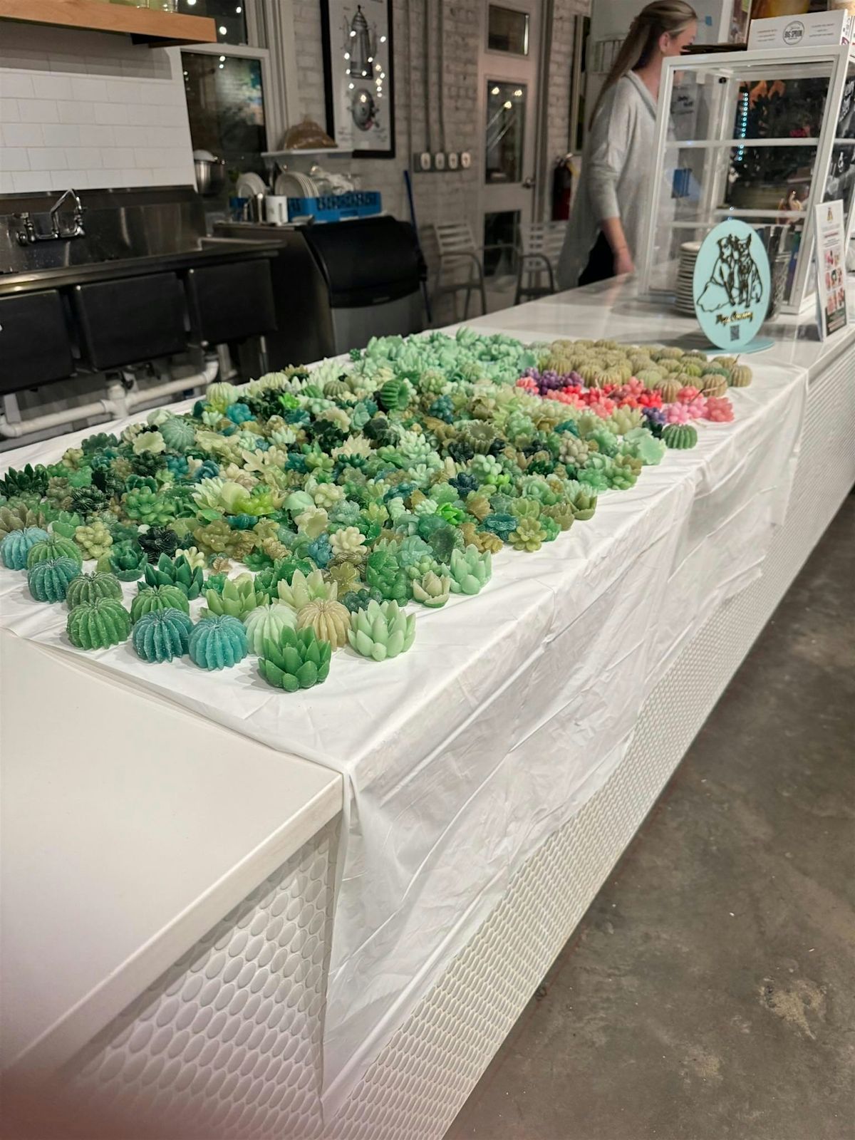 Terrarium Candle Class at The Broken Leash