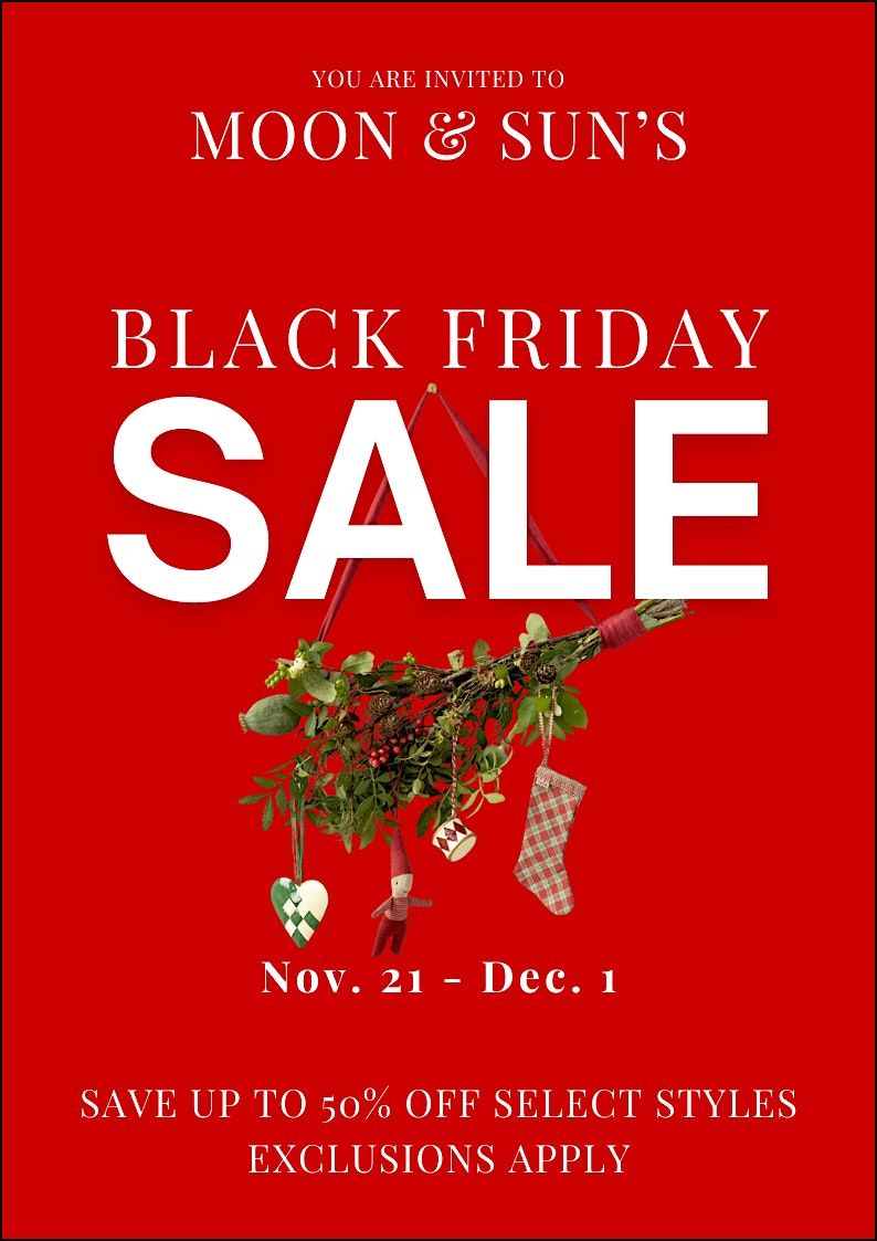 Black Friday Sale 50% OFF