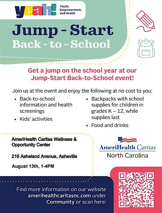 ACNC's Back-To-School Event at the Wellness & Opportunity Center (FREE!)