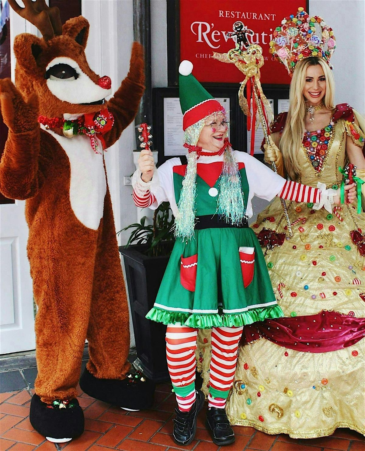 Santa's Pajama Party at Restaurant R'evolution