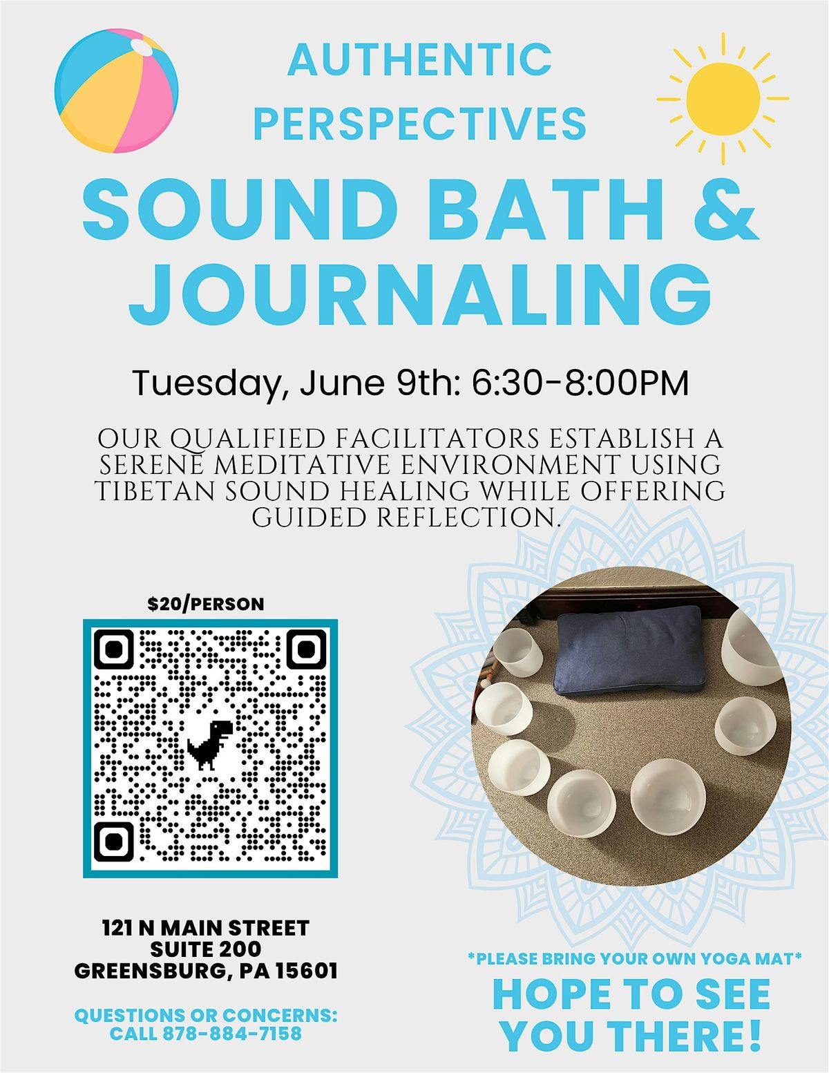 Sound Bath & Journaling