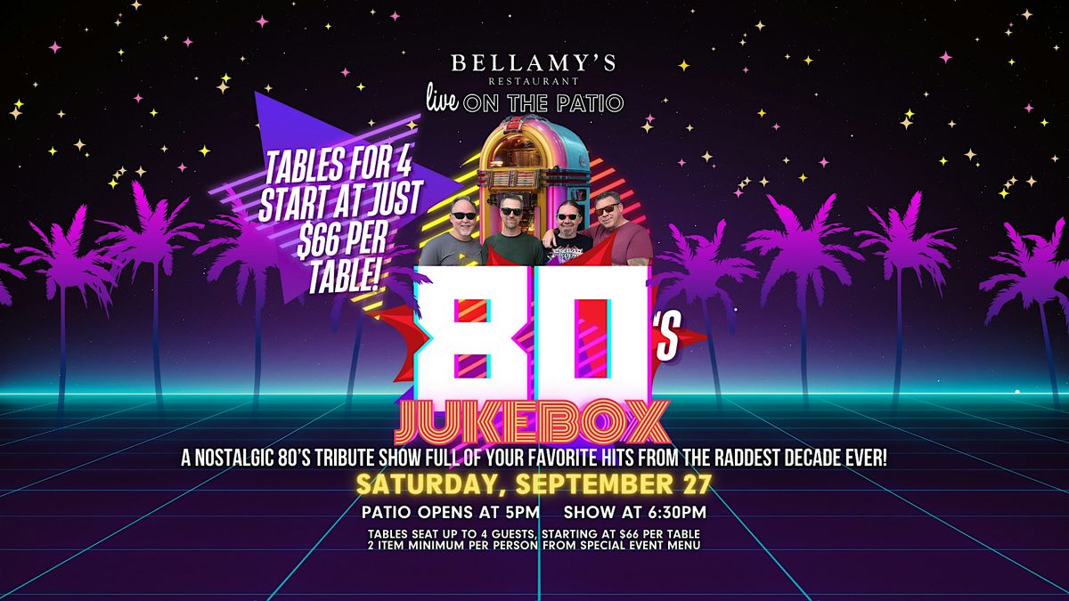 80's Jukebox: Tribute Concert to the 80\u2019s!