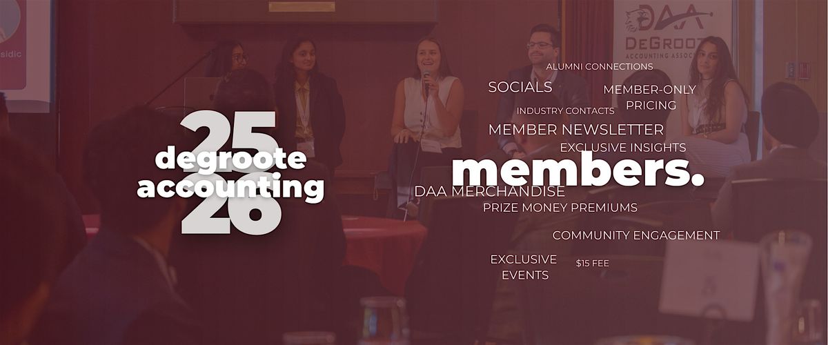 DeGroote Accounting Membership