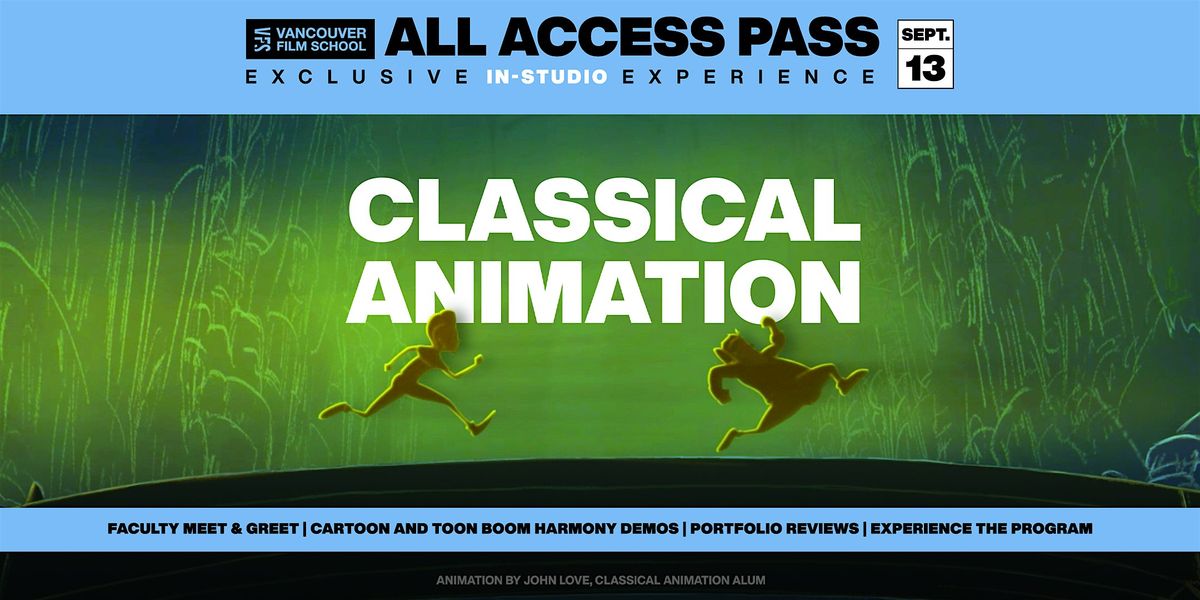 VFS All Access Pass | Classical Animation