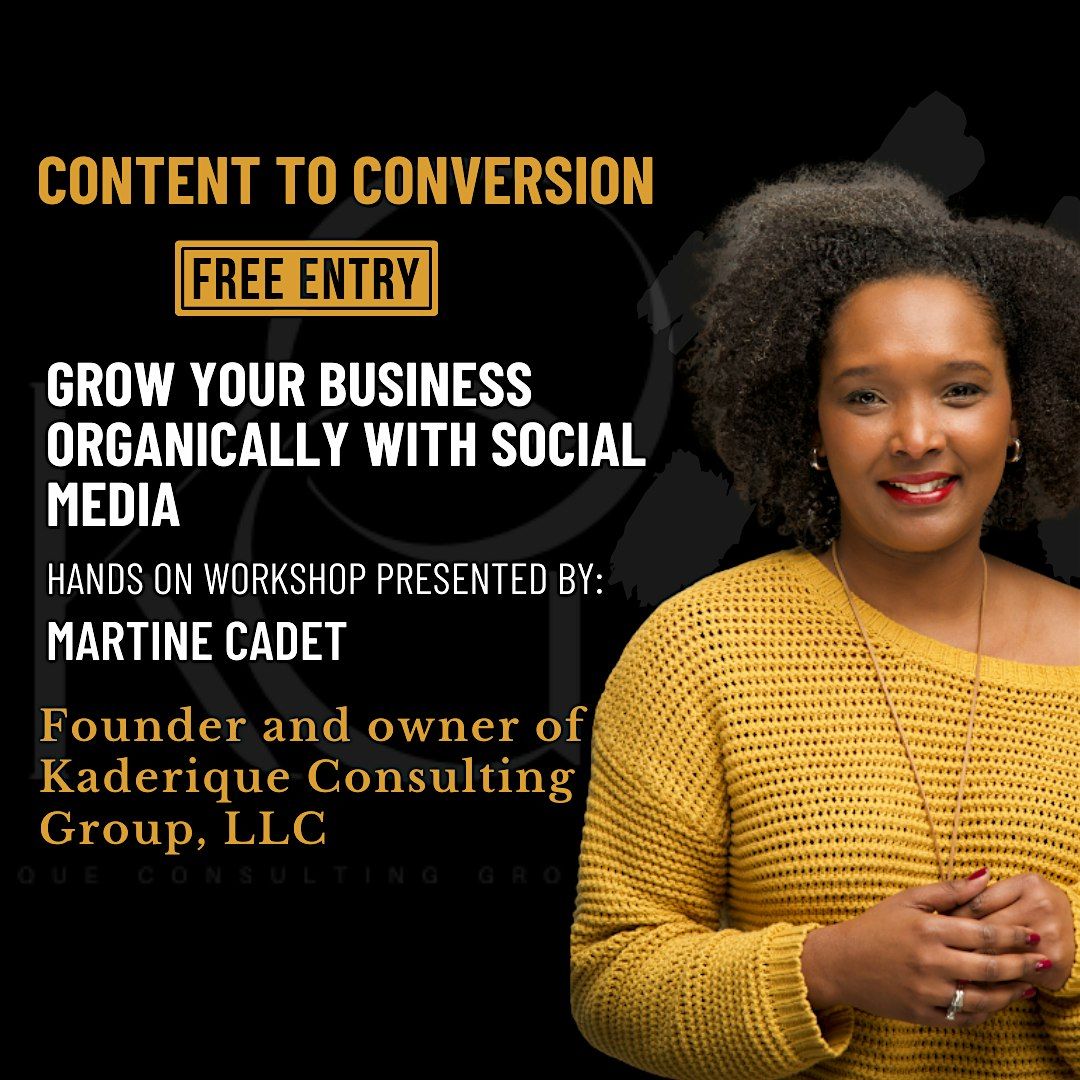 Grow your Business organically with social media
