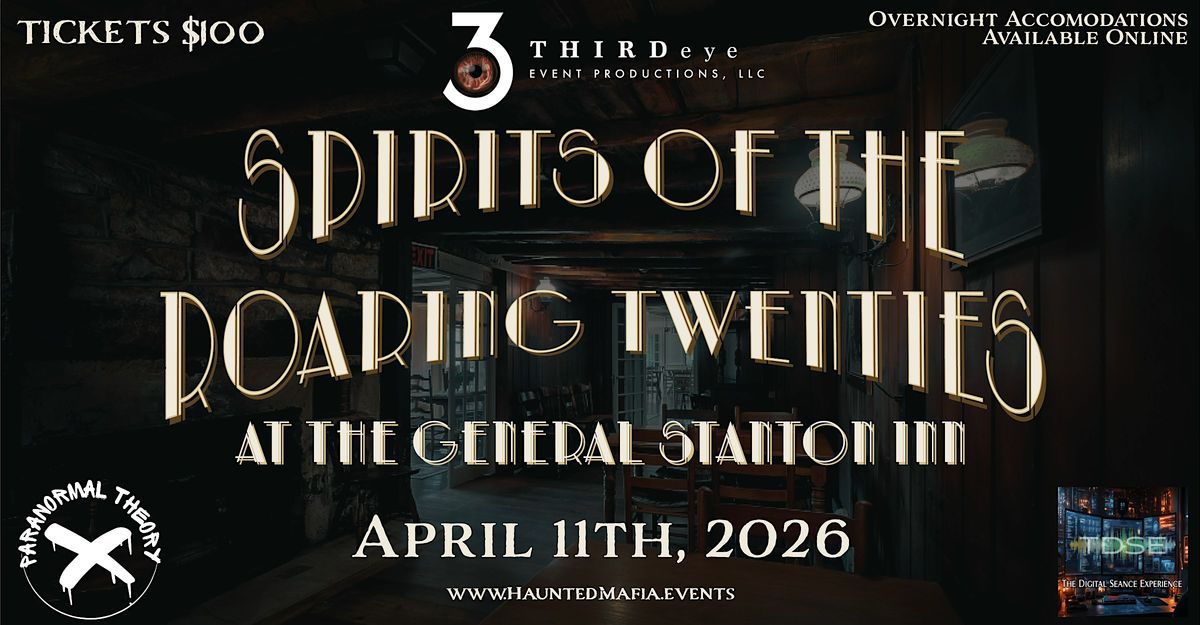 Spirits of the Roaring 20s at The General Stanton Inn