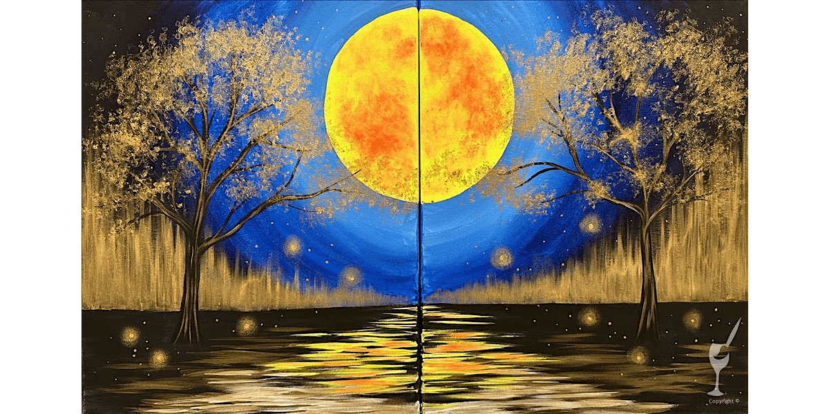 Moonlit Nights - Paint and Sip in Houston | Classpop!\u2122