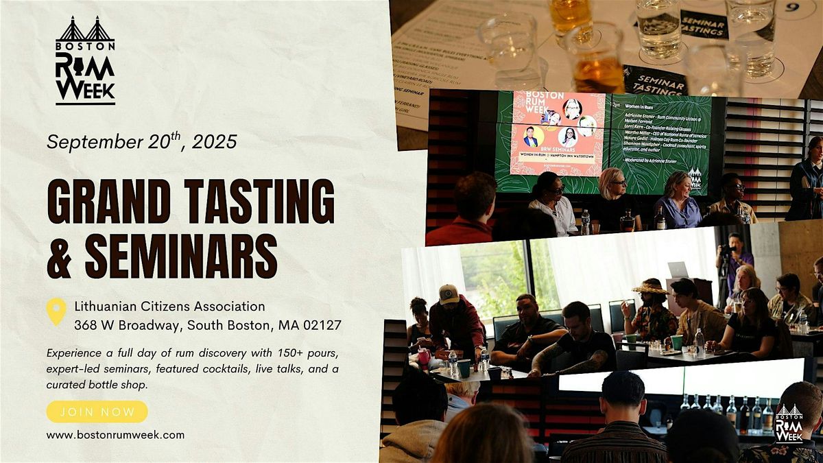 BRW Grand Tasting & Seminars
