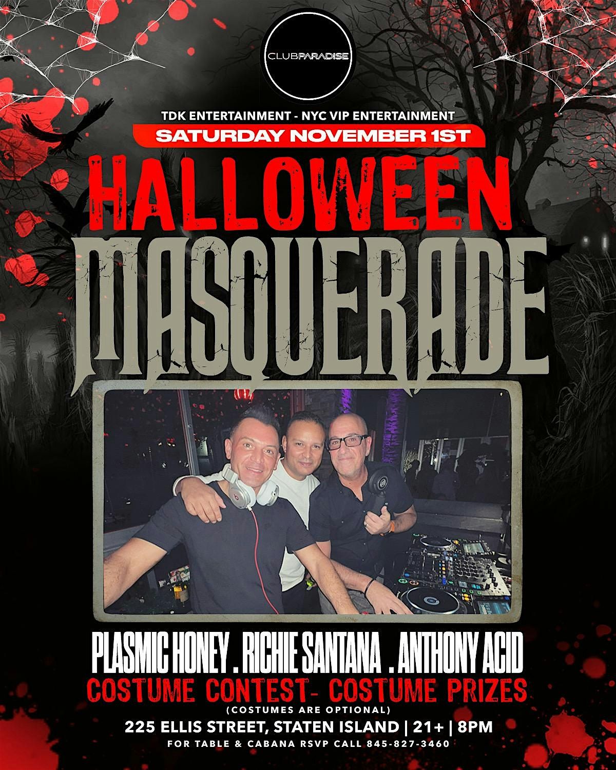 HALLOWEEN MASQUERADE HOUSE PARTY