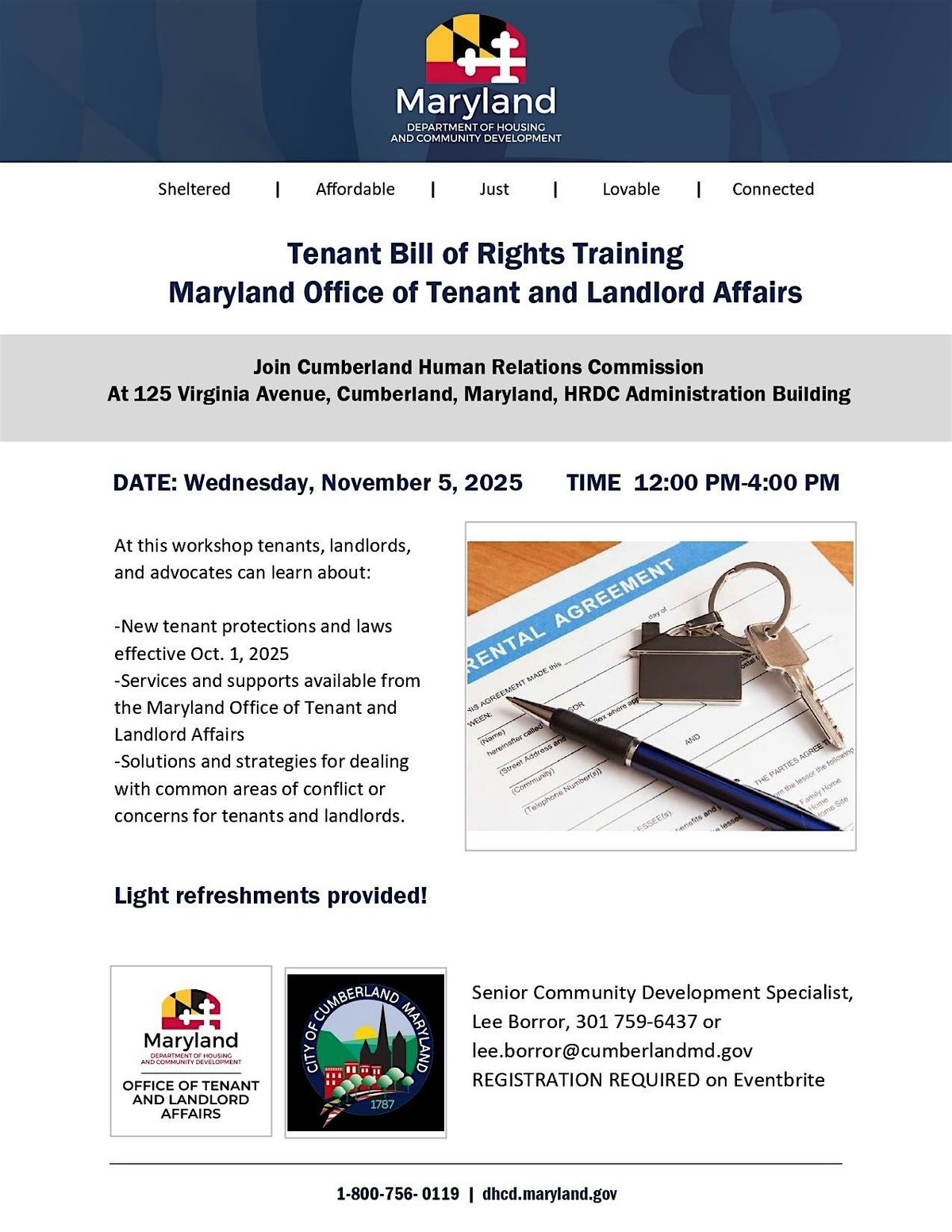 Tenant Bill of Rights Training