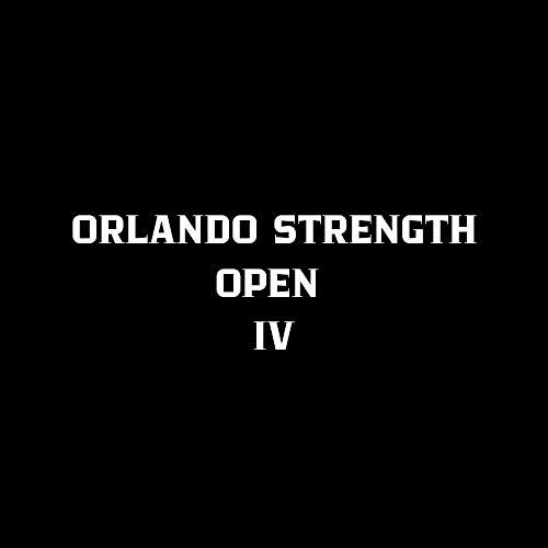 Orlando Strength Open 4