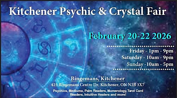Kitchener \/ Waterloo Psychic & Crystal Fair