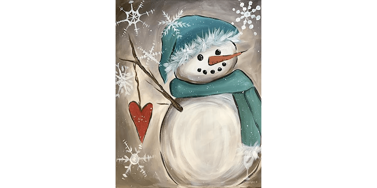 Cozy Snowman - Paint and Sip in Houston | Classpop!\u2122