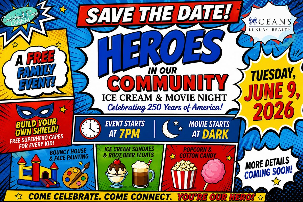 Heroes in Our Community: Ice Cream & Movie Night