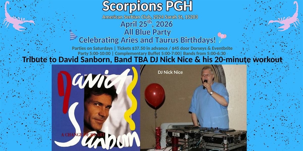 Scorpions PGH All Blue Concert Party
