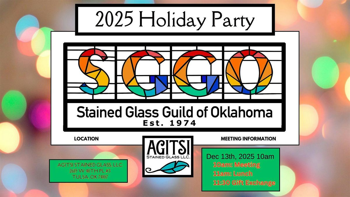 Stained Glass Guild of Oklahoma Christmas Party