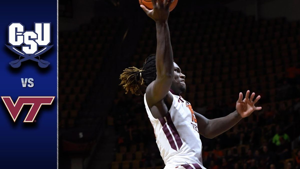 Charleston Southern Buccaneers at Virginia Tech Hokies Mens Basketball
