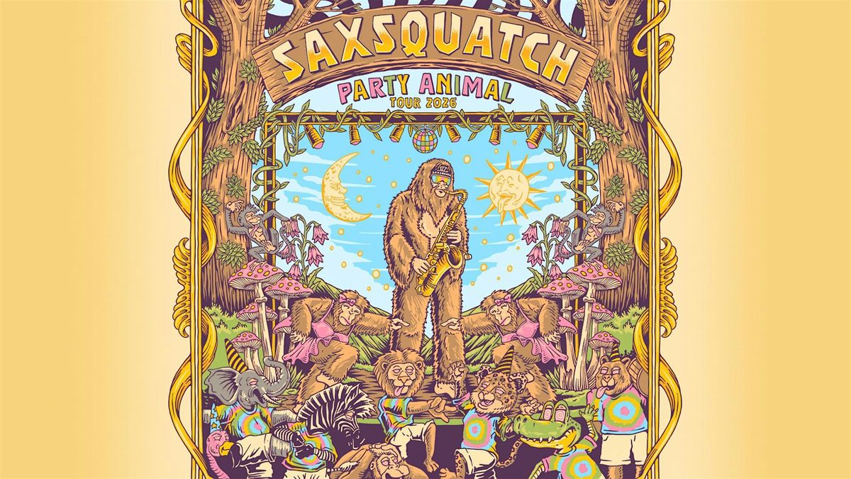 Saxsquatch At Republic NOLA New Orleans On 8th April 2026 Saxsquatch At Republic NOLA New Orleans On 8th April 2026