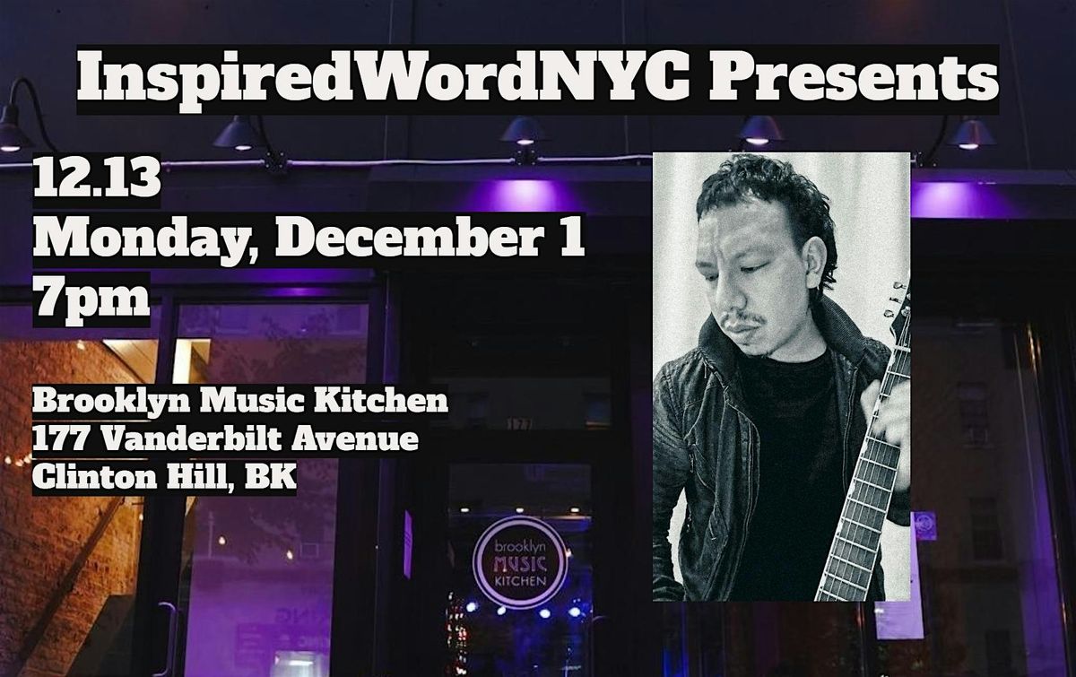 InspiredWordNYC Presents 12.13 at Brooklyn Music Kitchen