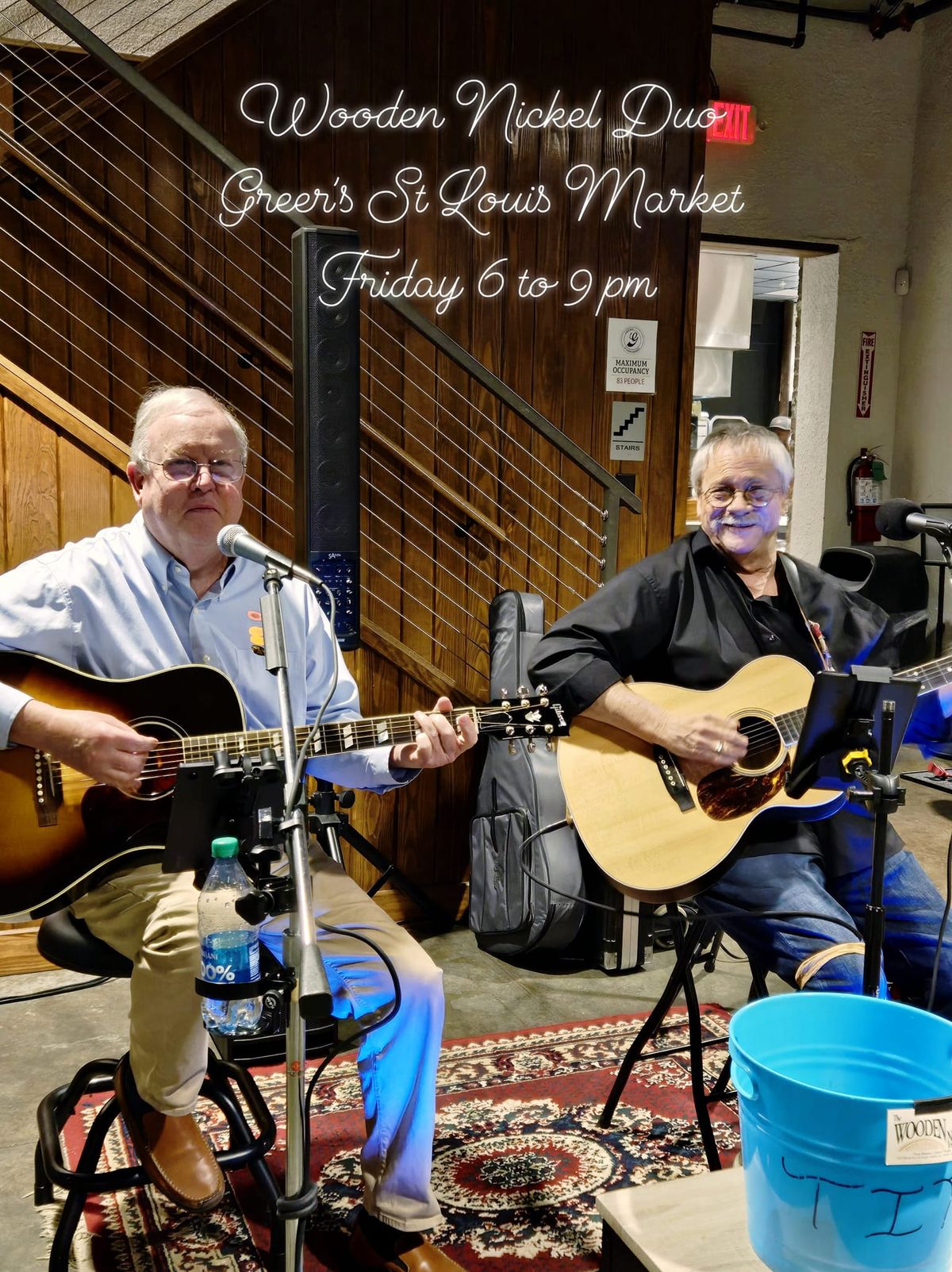 Wooden Nickel Duo at Greers St Louis Market | Greer's St. Louis Market ...