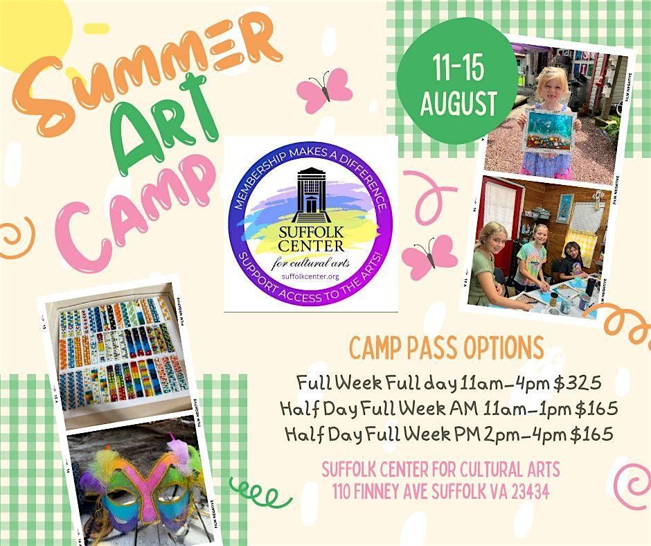 Suffolk Center for Cultural Arts Summer Art Camp