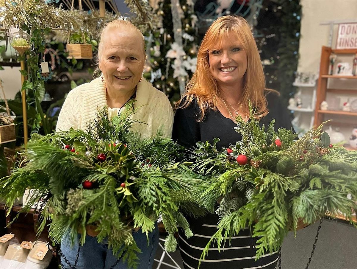 Holiday Hanging Basket Workshop