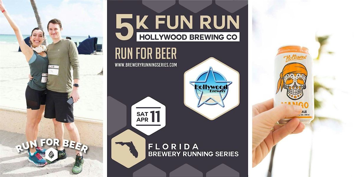 5k Beer Run x Hollywood Brewery | 2026 Florida Brewery Running Series